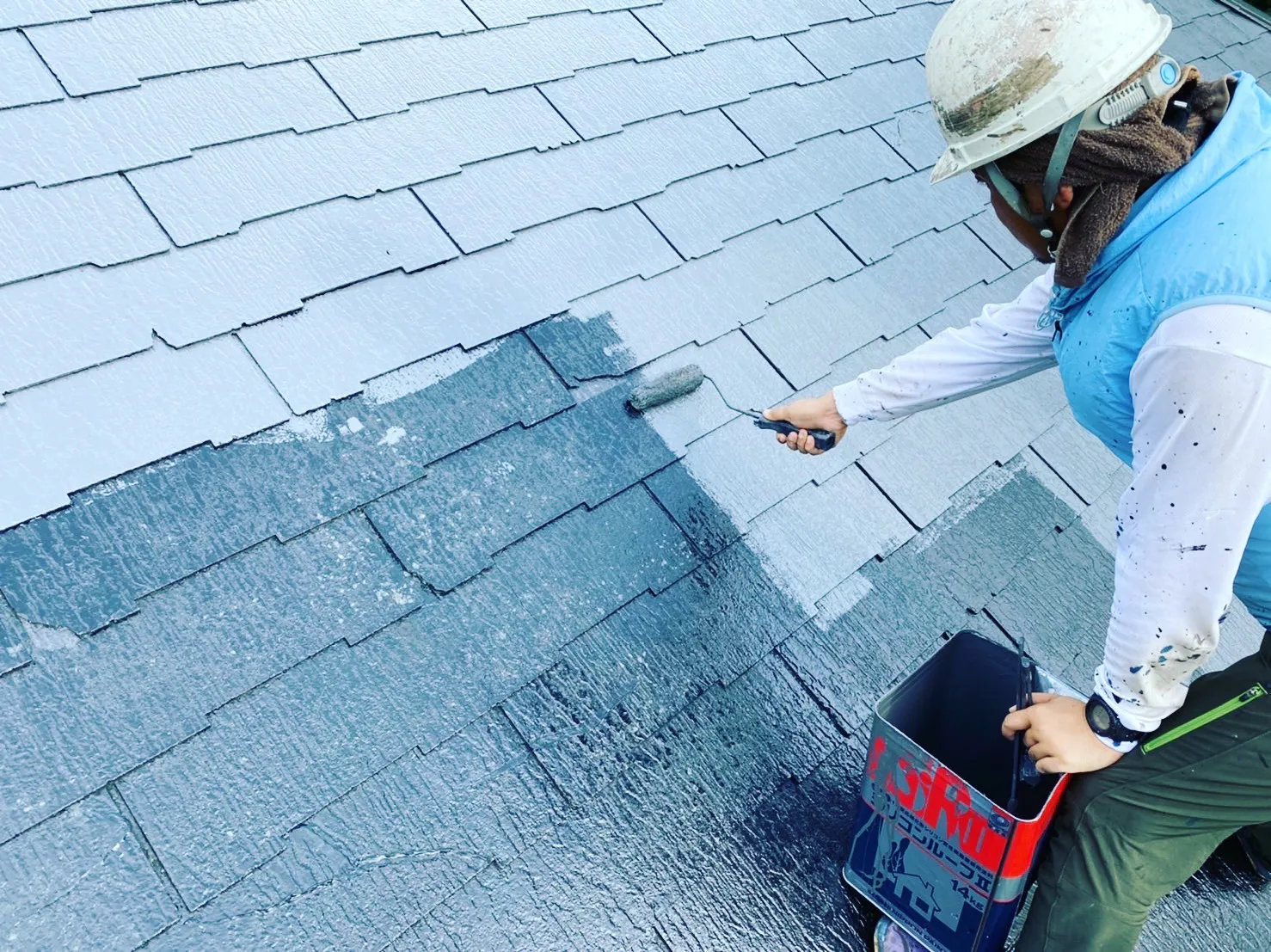 【仙台市の外壁塗装】屋根塗装のスタンダード塗料「シリコンルーフⅡ」