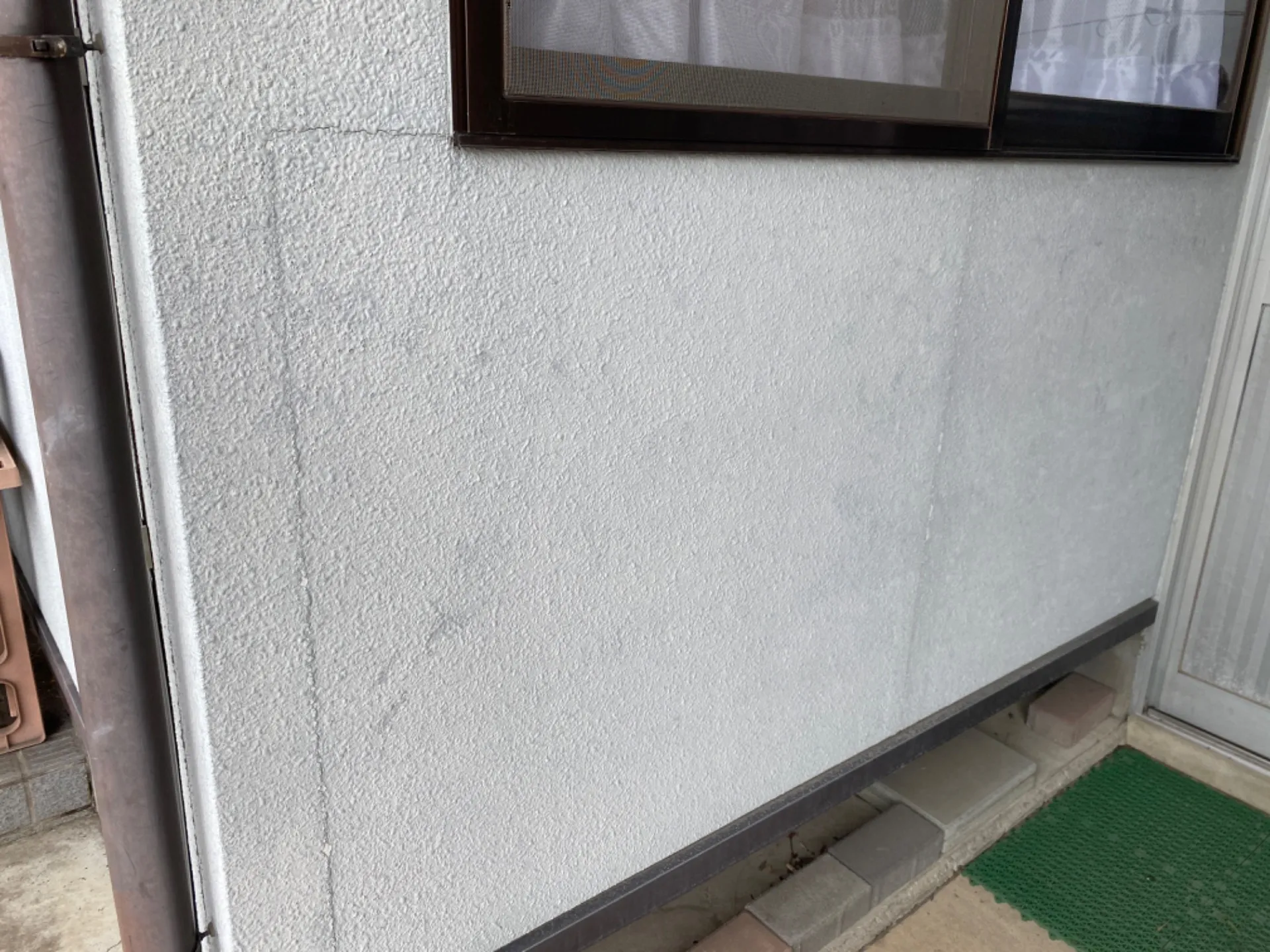 宮城県黒川郡大衡村で戸建ての外壁塗装見積りの現地調査を行いました。